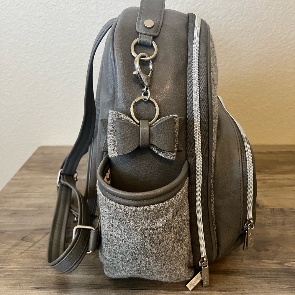 Itzy Ritzy Grayson Boss Mini Backpack with Accessories - Picture 4 of 9